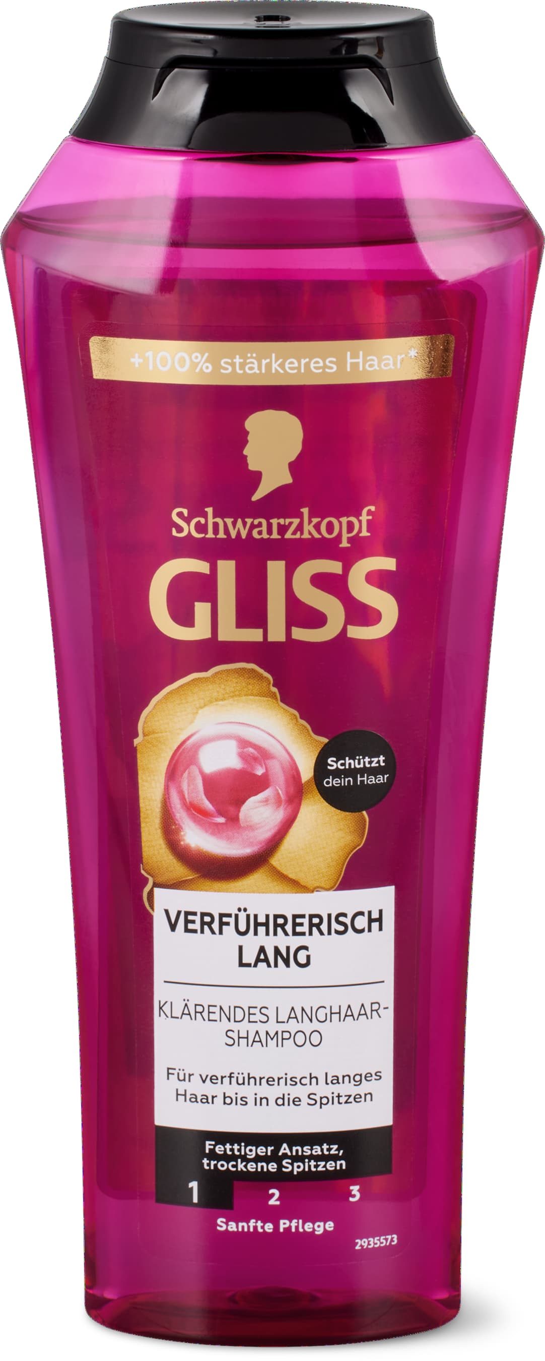 Gliss Shampoo per capelli lunghi radici grasse, punte secche 250ml